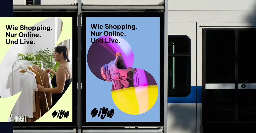 siyu.live Marketing Materialien Plakate Off Label Marketing
Agentur Berlin
