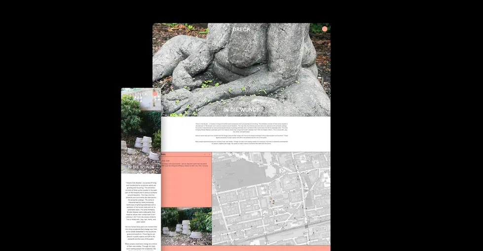 ux ui design
Website mit mit einem flexiblen Kartenmodul
