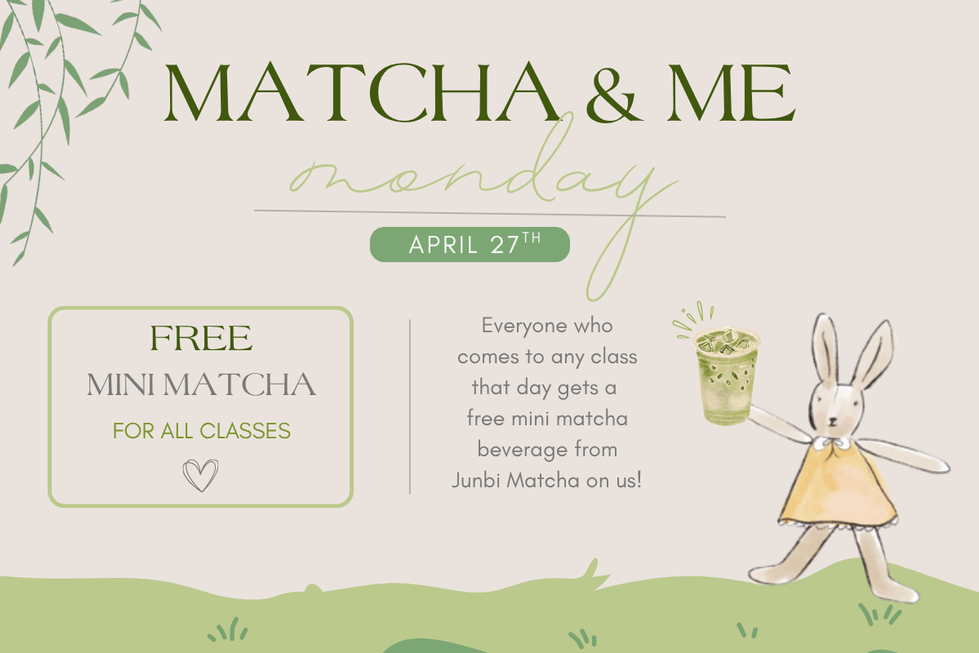 Matcha & Me Monday