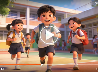 jimeng-2025-12-11-7364-3D,香港小學生,開心,學校,16_9 橫向構圖。畫面上以設計感方式疊加半透明「....png