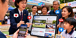 jimeng-2025-12-09-5790-高畫質寫實照片風格,,畫面非常矚目、色彩鮮明,16_9 橫向構圖。場景是香港小學....png