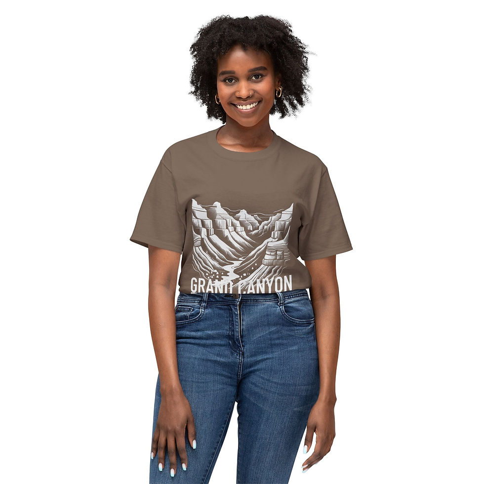 Thumbnail: Grand Canyon Unisex HD Cotton™ T-shirt KCPL002