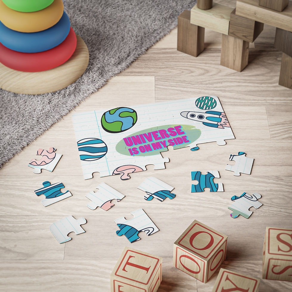 Thumbnail: Universe Is On My Side Kids' Puzzle, 30-Piece