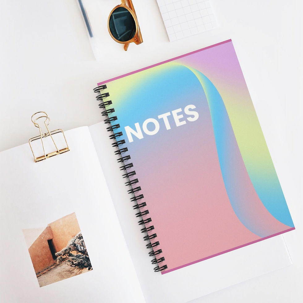 Thumbnail: Notes Spiral Notebook - Ruled Line