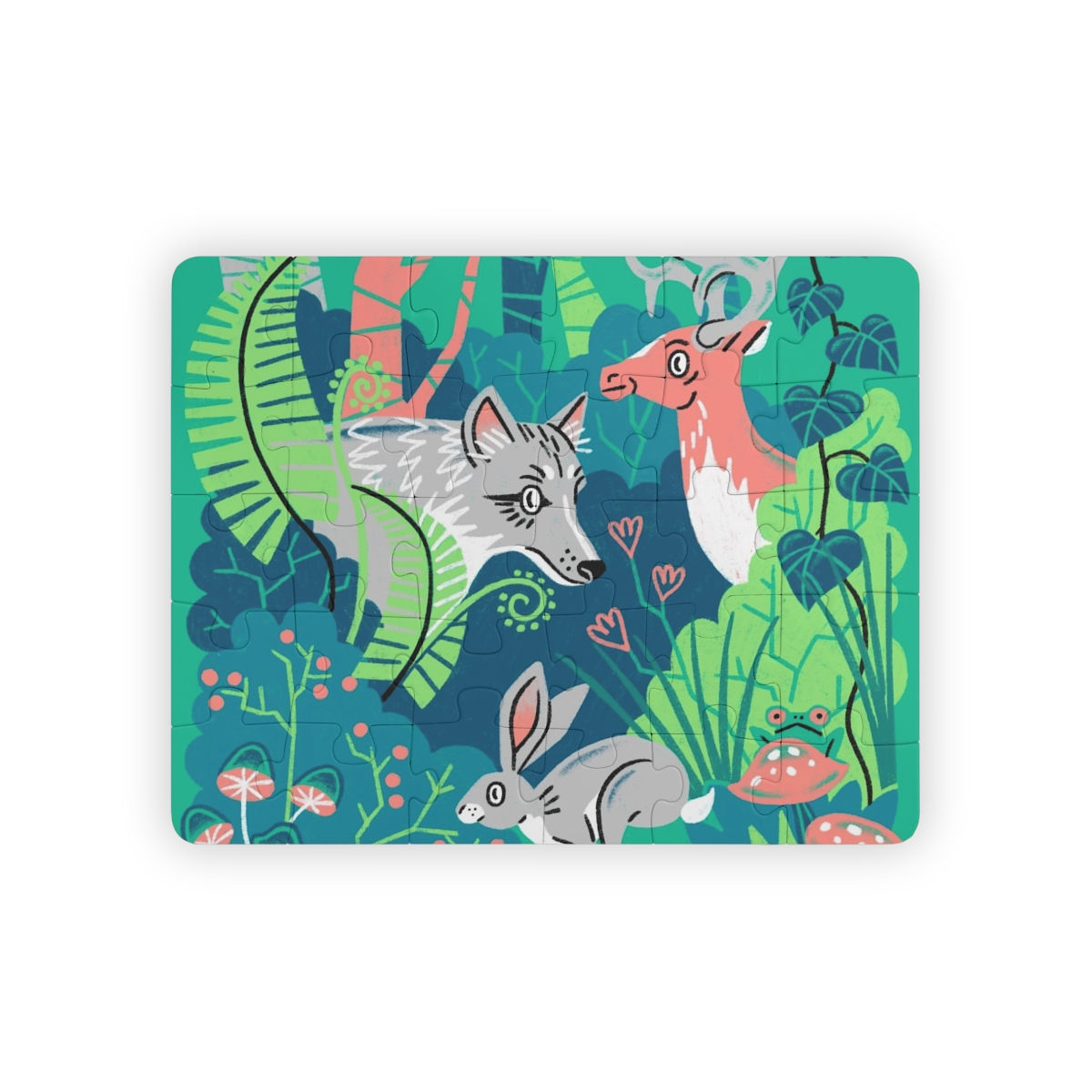 Animal Kids' Puzzle, 30-Piece