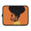Thumbnail: Afro Puff Profile Laptop Sleeve — Bold Orange Retro Portrait Protective Sleeve