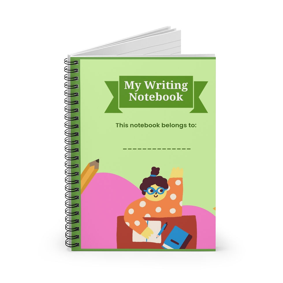 Thumbnail: My Writing Spiral Notebook - Ruled Line