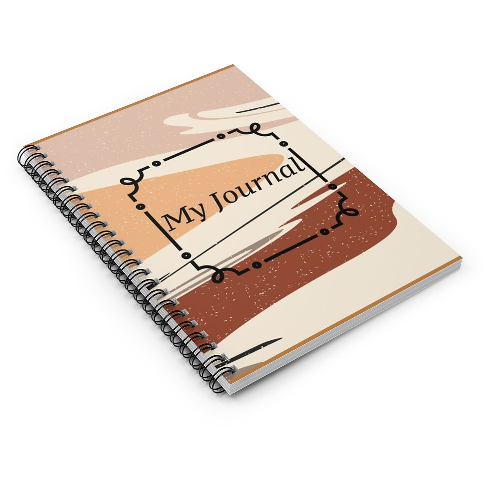Thumbnail: My Journal Spiral Notebook - Ruled Line