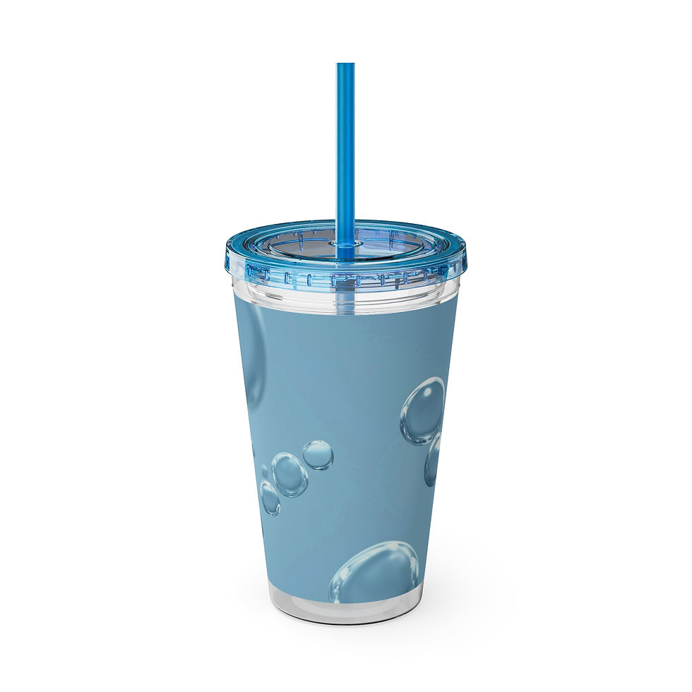 Thumbnail: Tumbler with Straw