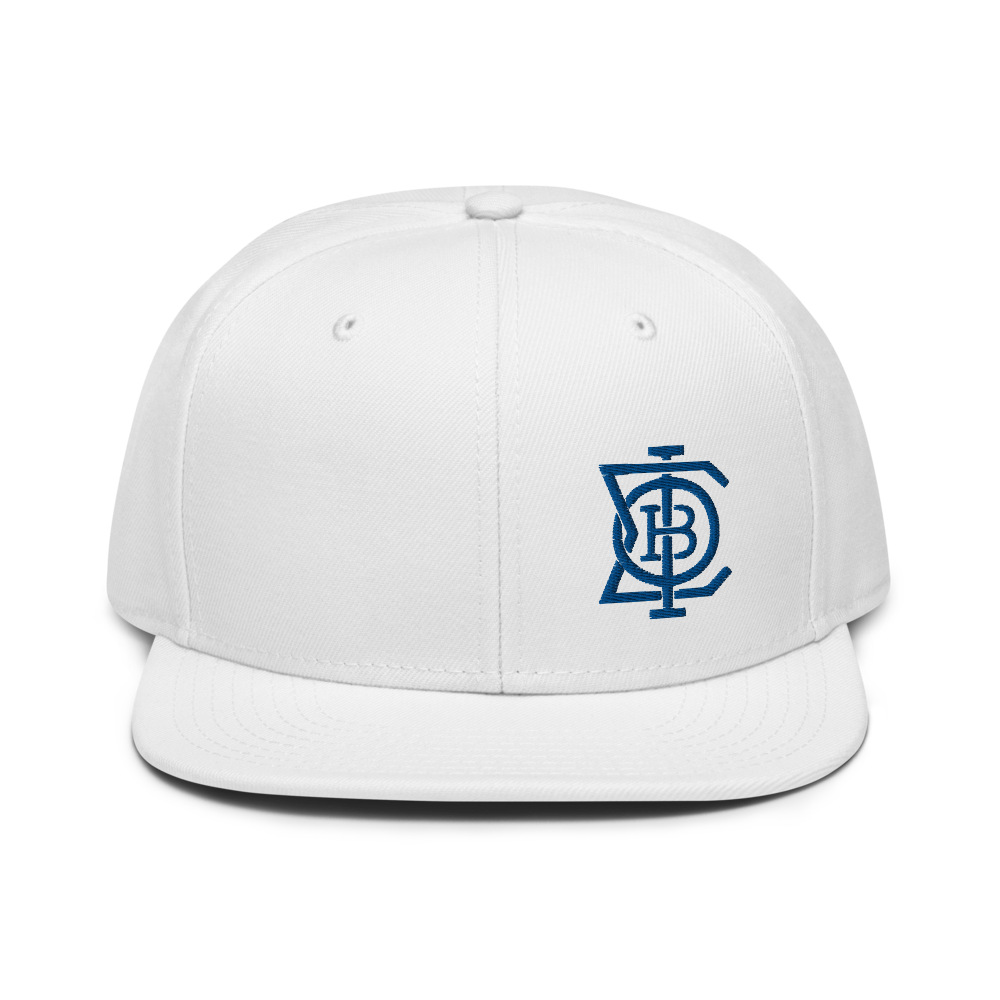 PBS Drippin White Snapback Hat