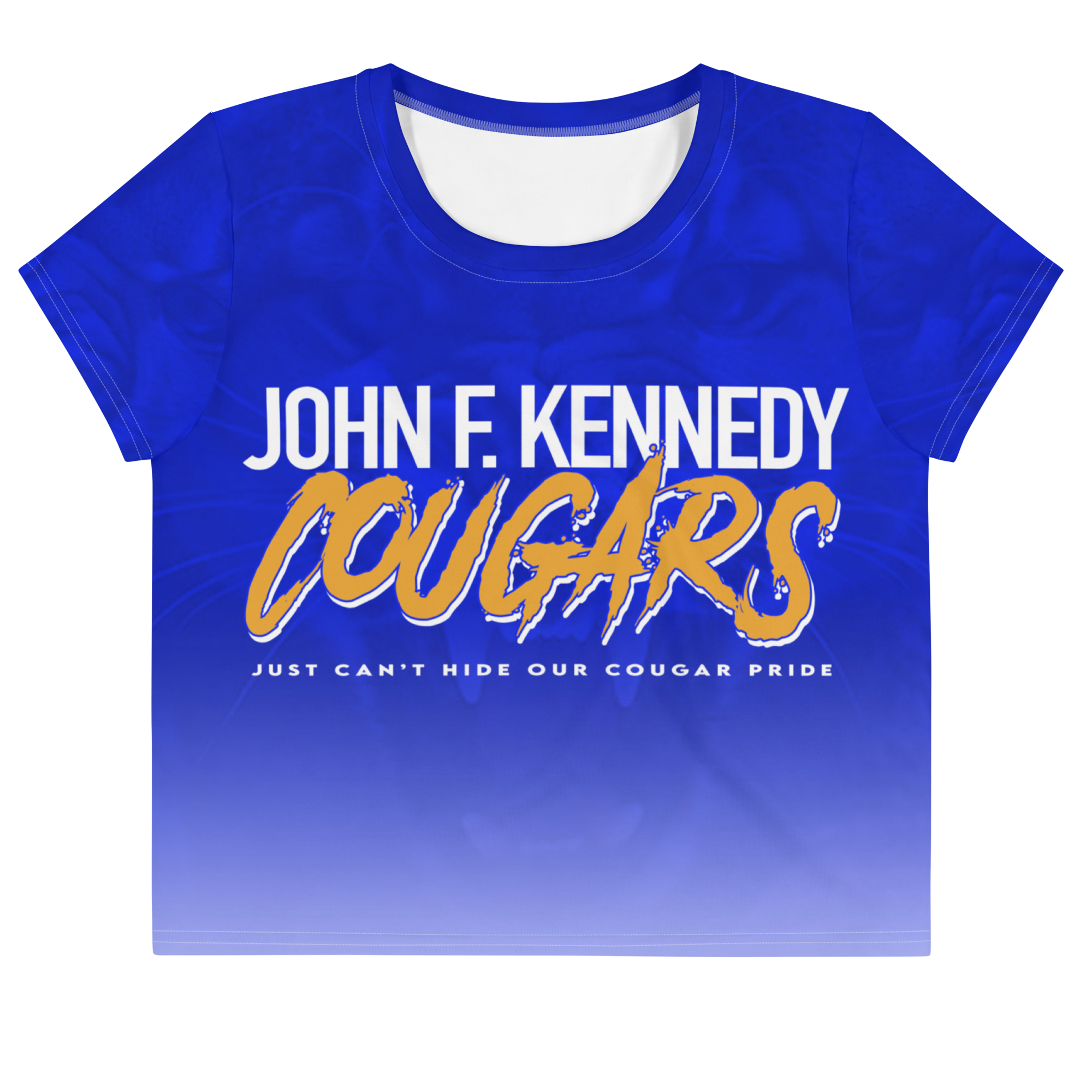 JFK "RunDaFade" Crop Tee