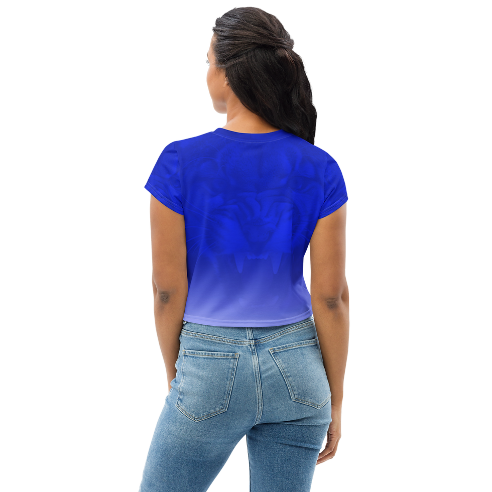 Thumbnail: JFK "RunDaFade" Crop Tee