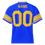 Thumbnail: JFK "SteelCurtain" Customizable Royal Football Jersey