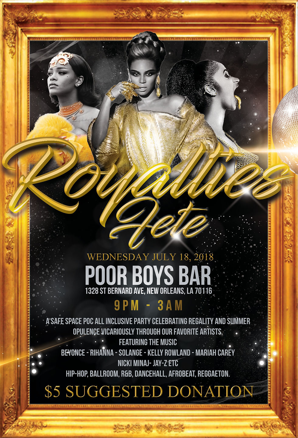 Royalties Flyer Template
