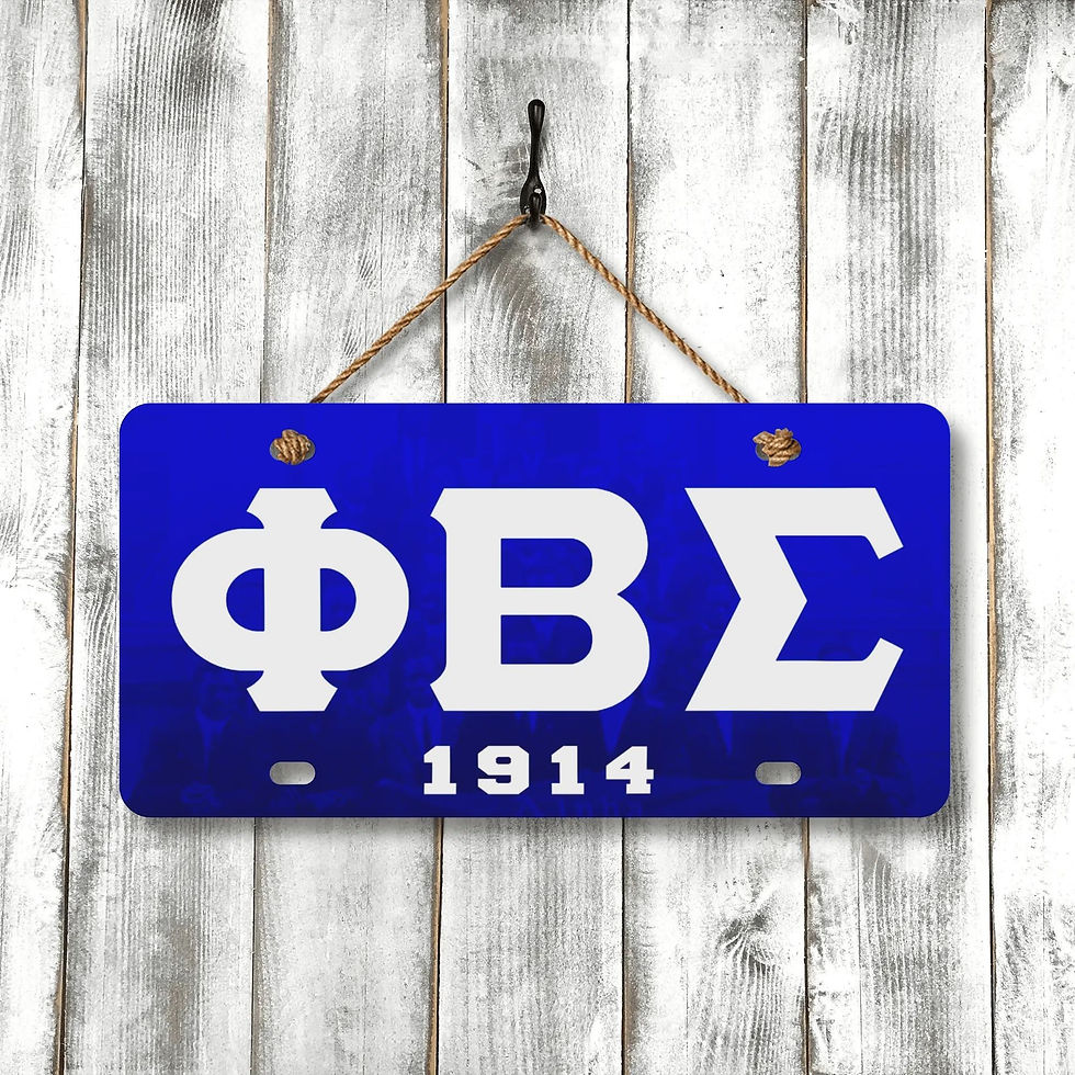 Thumbnail: PBS LETTERS License Plate