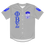 Thumbnail: PBS Full Button Silver baseball jersey