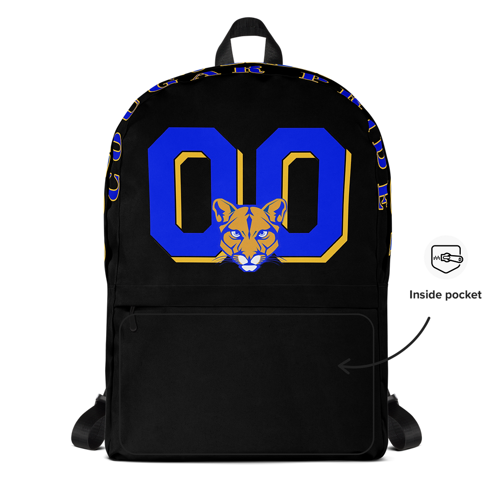 Thumbnail: JFK BLACK Customizable Backpack