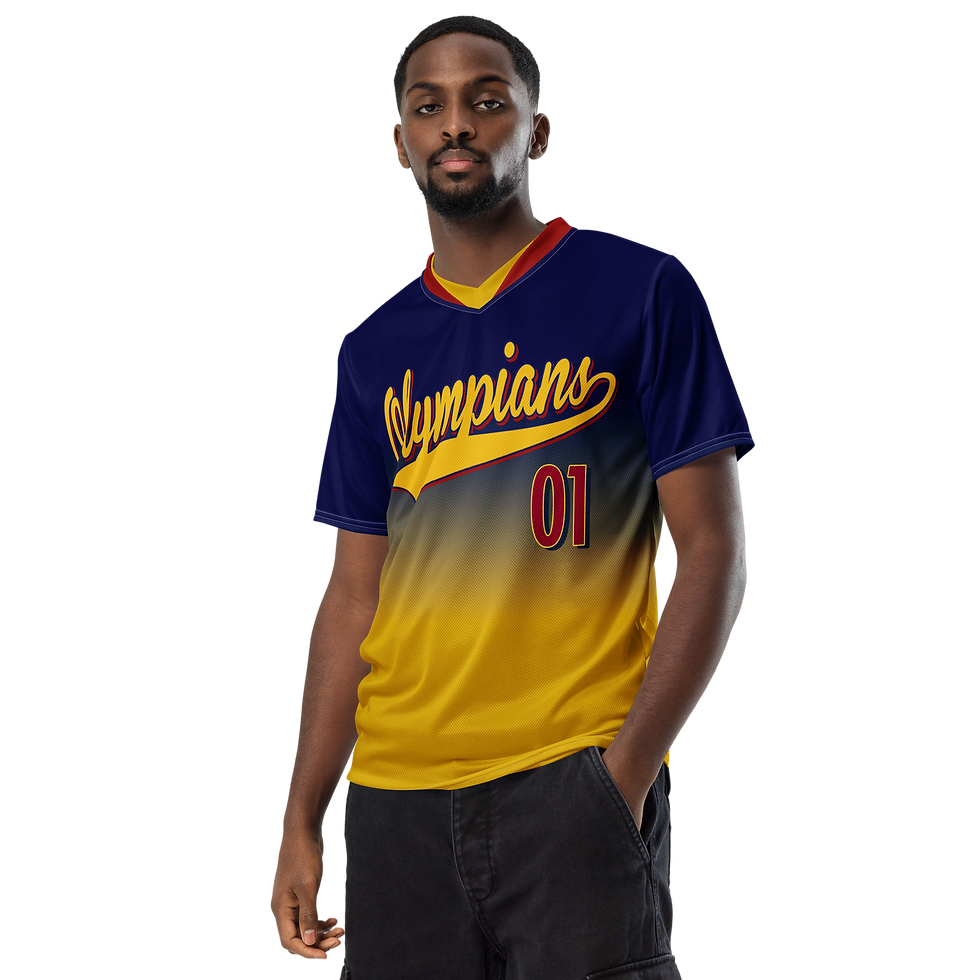 Thumbnail: S.T.Reed "2Smooth" V-Neck Baseball Jersey