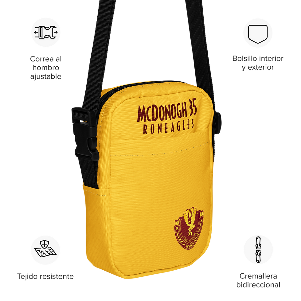 Thumbnail: MCD35 Gold Utility crossbody bag