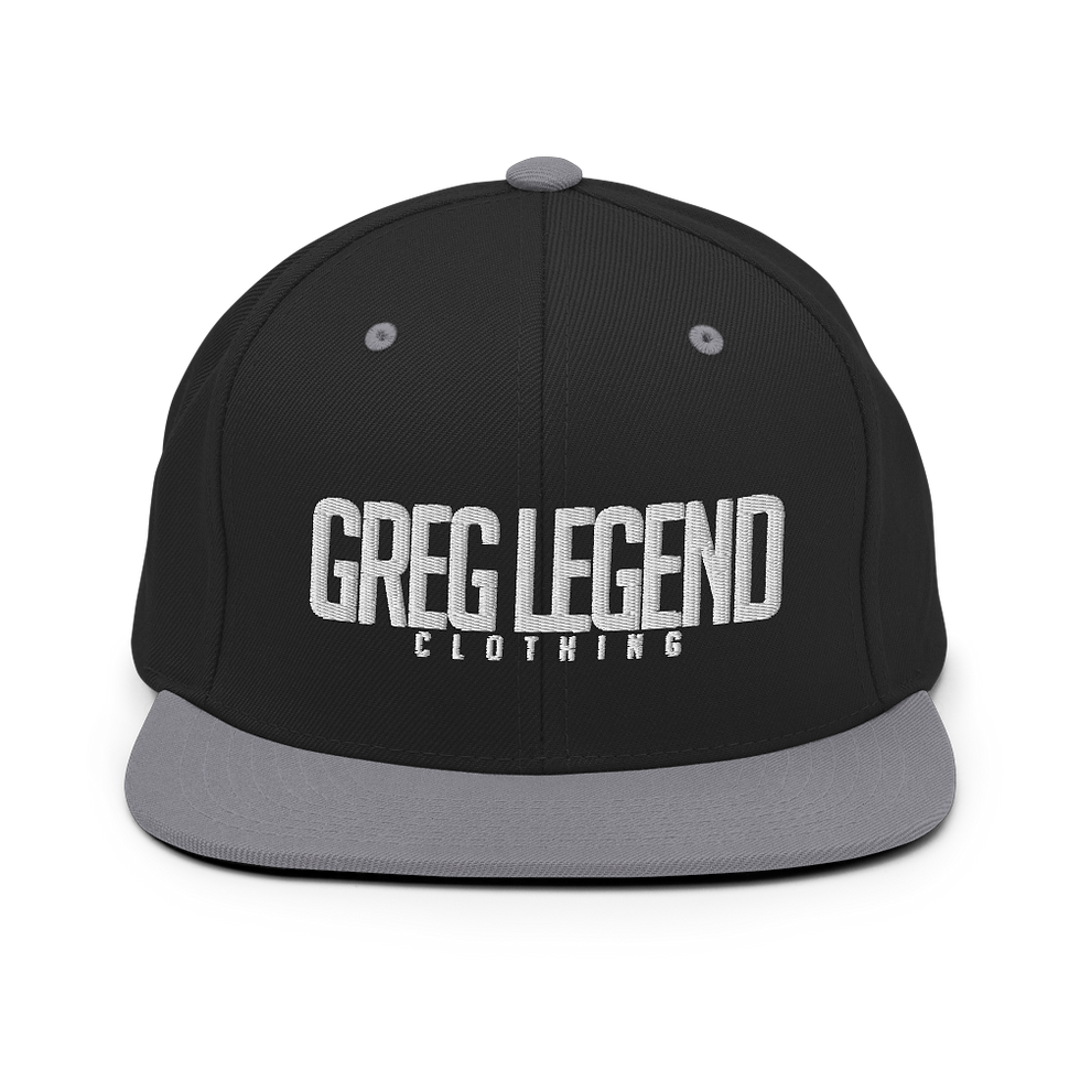 Thumbnail: Greg Legend Signature Snapback Hat