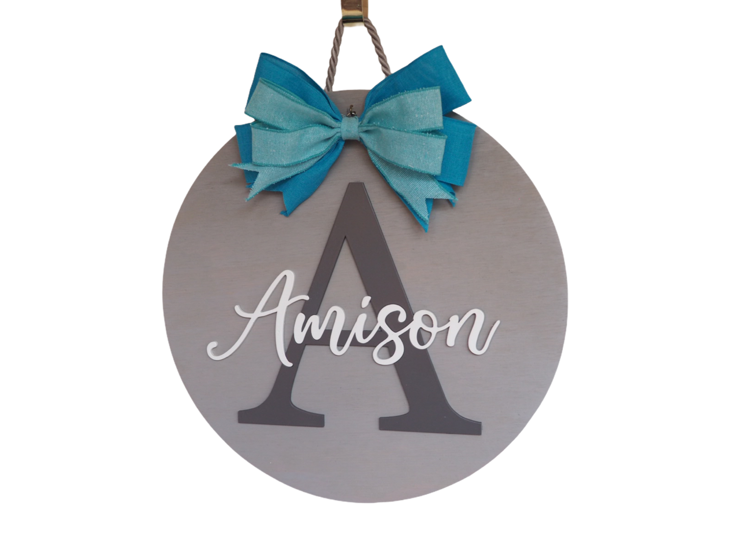 3D Name & Letter Door Hanger