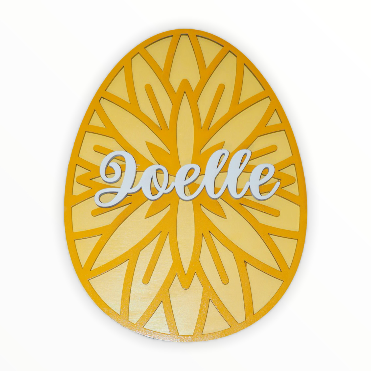 Easter Egg Flower Yard Sign