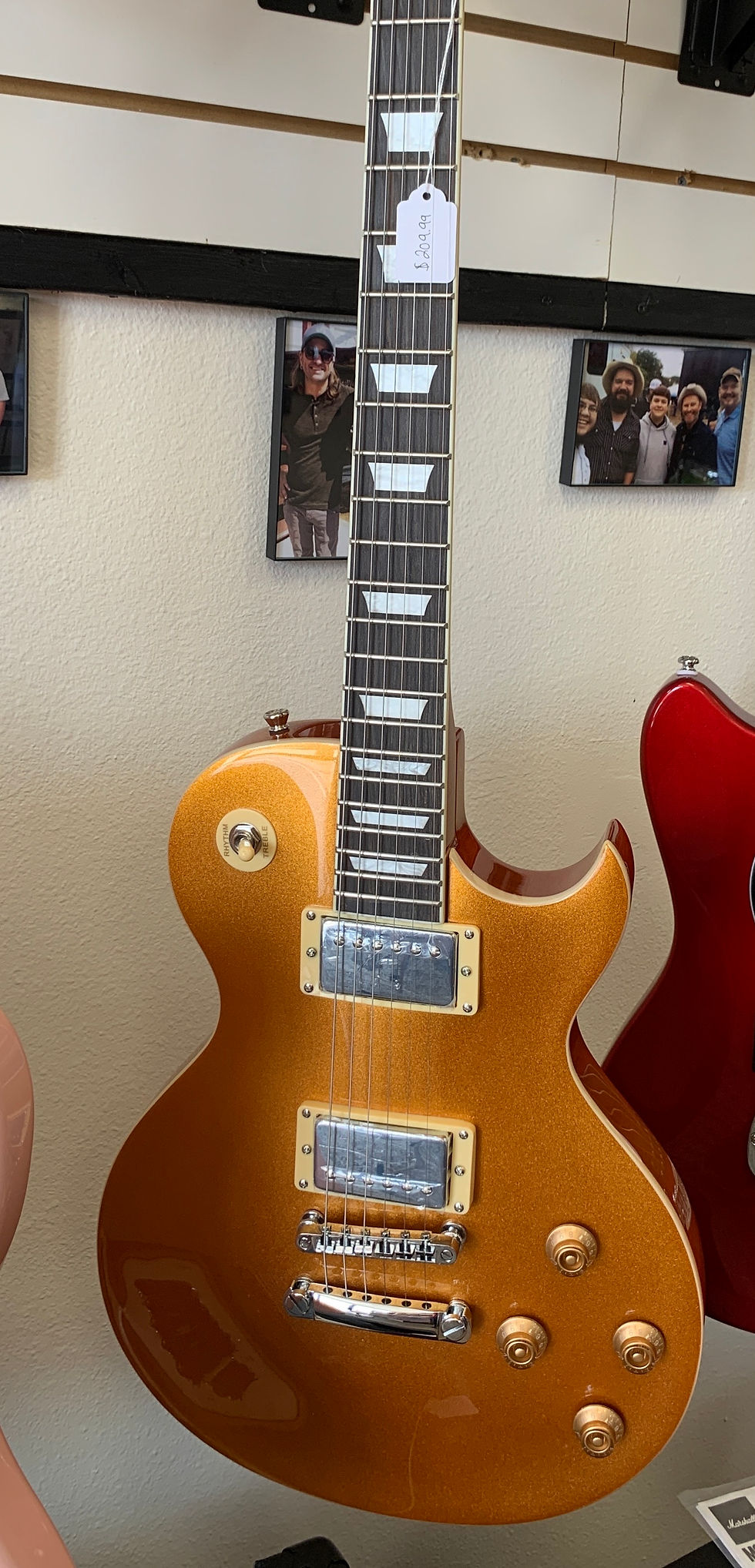 Austin Gold Top LP style Elect Guitar