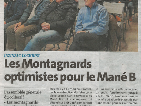 Les Montagnards optimistes pour le Mané B