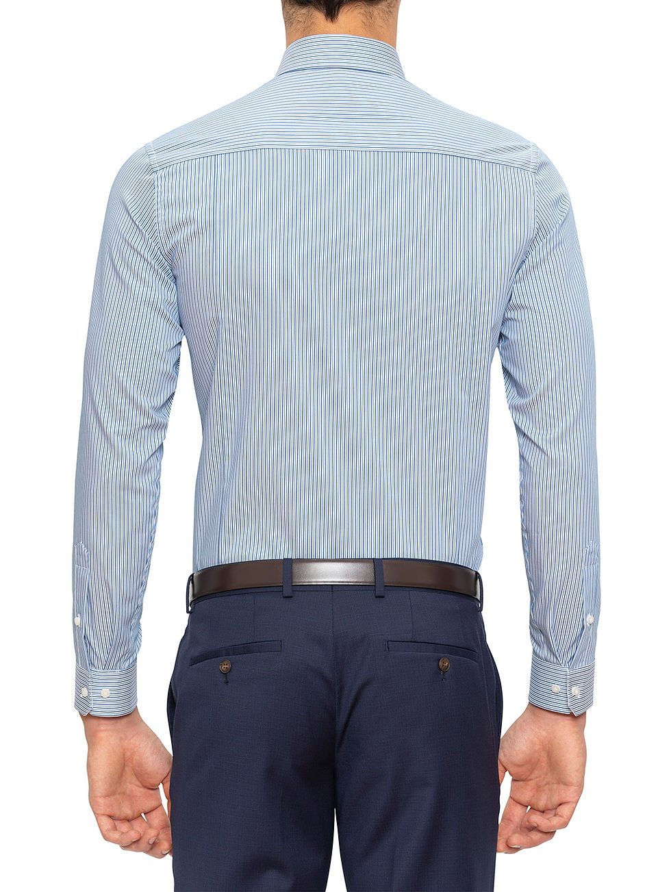 Thumbnail: Gibson Shaw Pale Blue check Shirt