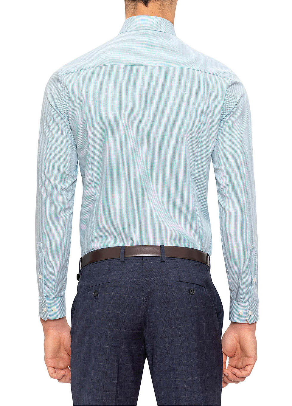Thumbnail: Gibson Diame Pale Blue Print Shirt