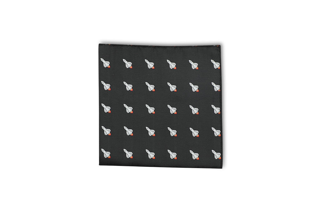 Gibson silk printed pocket hank