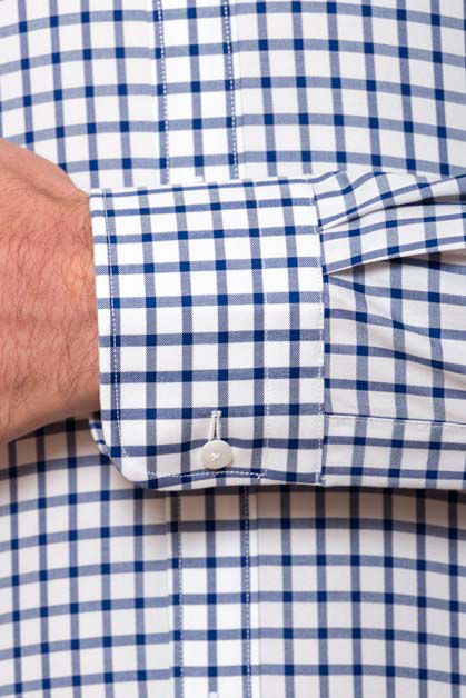 Thumbnail: Cambridge Ward Blue check Shirt