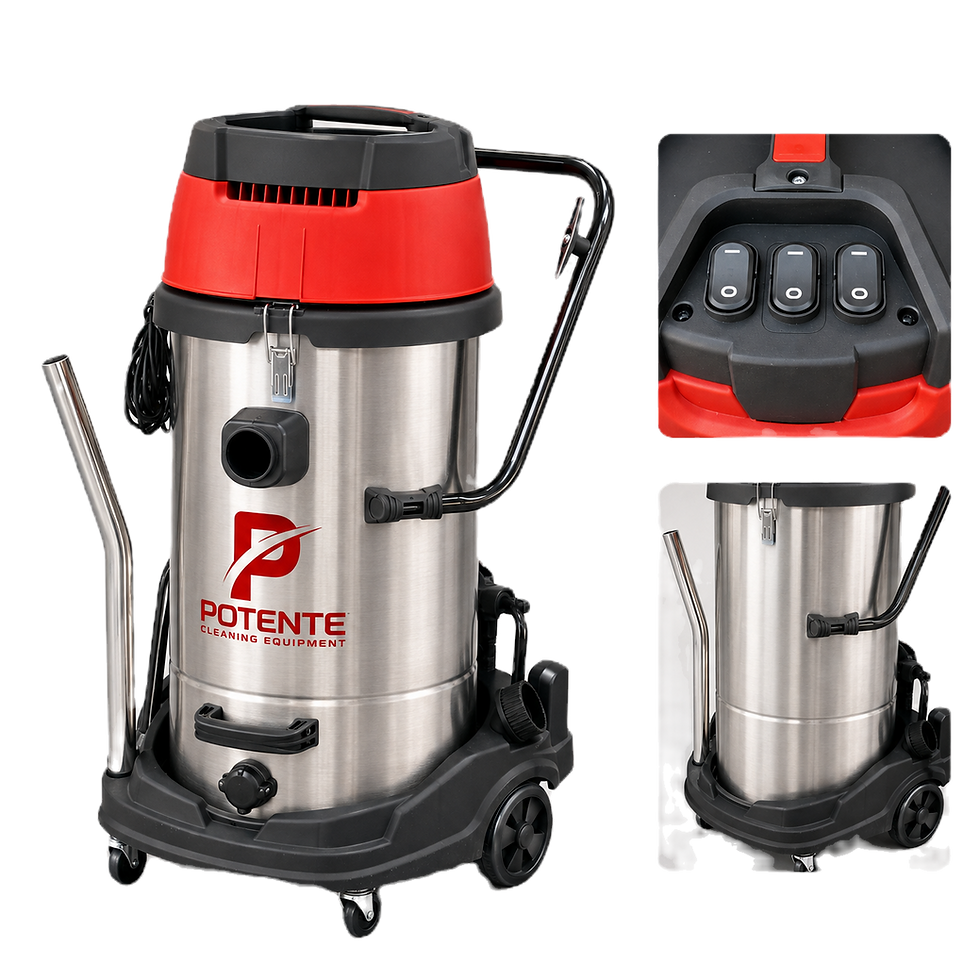 Potente 3000 100L Triple Motor Wet & Dry Vacuum Cleaner