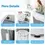 Thumbnail: Polar 2 in 1 Mini Single Tub Washer Semi-automatic Spin Dryer