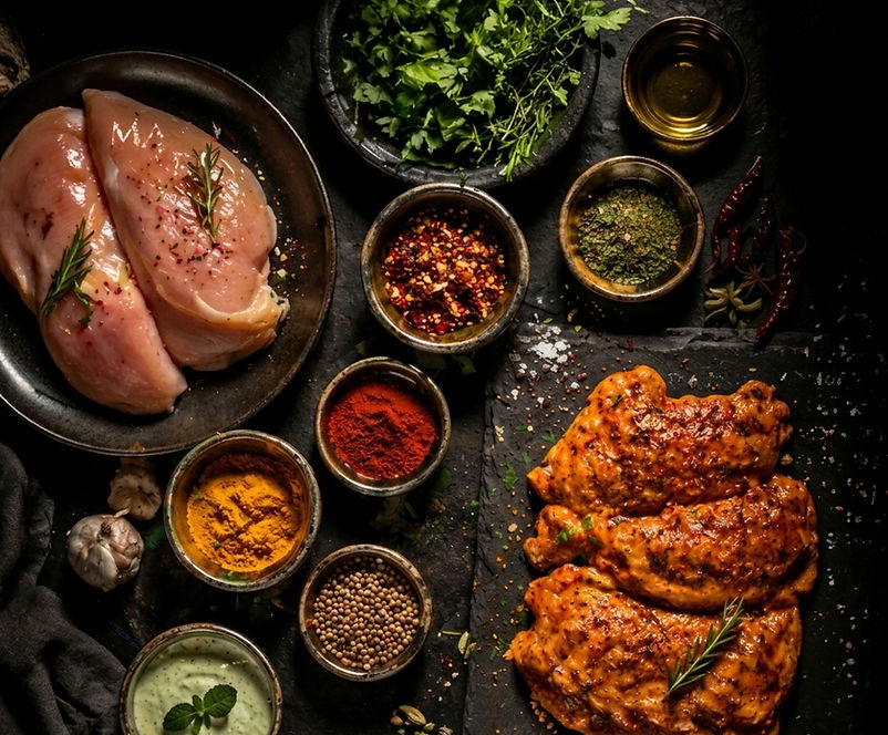 “Premium ready-to-cook marinated meats from Marinatez Inc.”