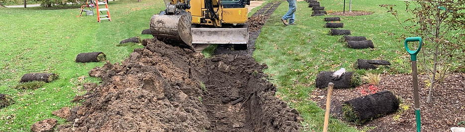 Burgman's Landscaping, excavation, grading, landscape construction, trenching, landscape contractor, niagara landscaping,