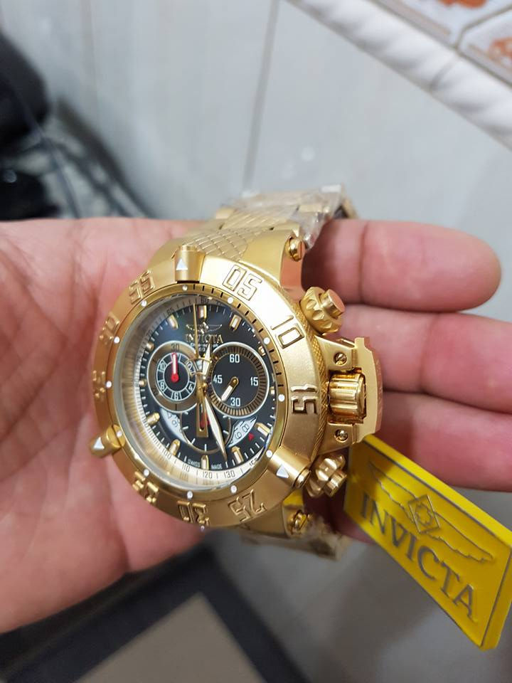 Miniatura: INVICTA SUBAQUA NOMA III DOURADO/ AZUL/CINZA/VINHO  (CLIQUE E VEJA TODOS OS MOD)