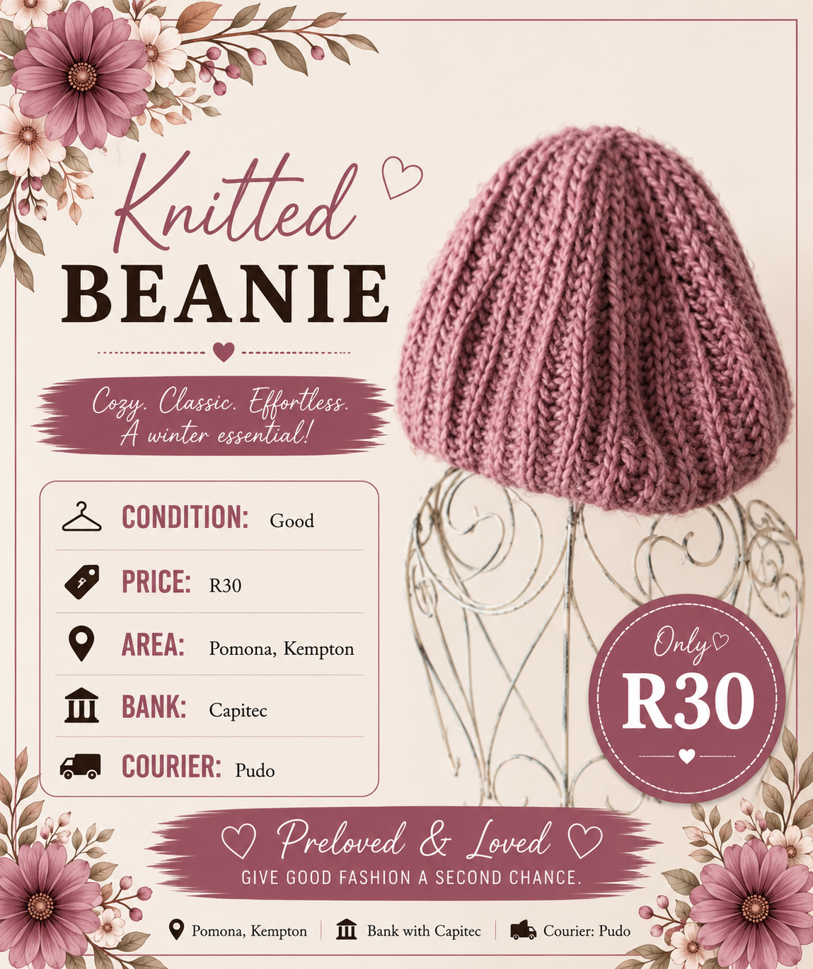 Knitted Beanie