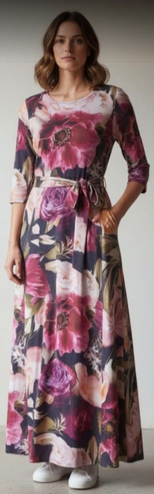 Loka Floral Dress - Size L