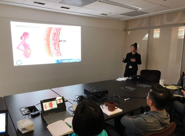 Tiffany is presenting.jpg