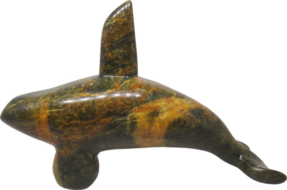 Thumbnail: Orca Medium Soapstone Carving Kit