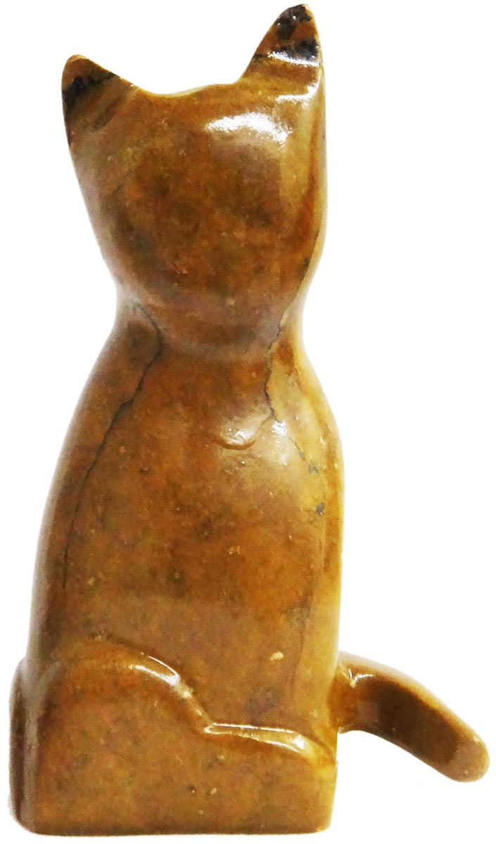Thumbnail: Cat Medium Soapstone Carving Kit