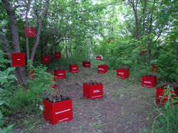 Publicité sauvage - Catherine K. Laflamme