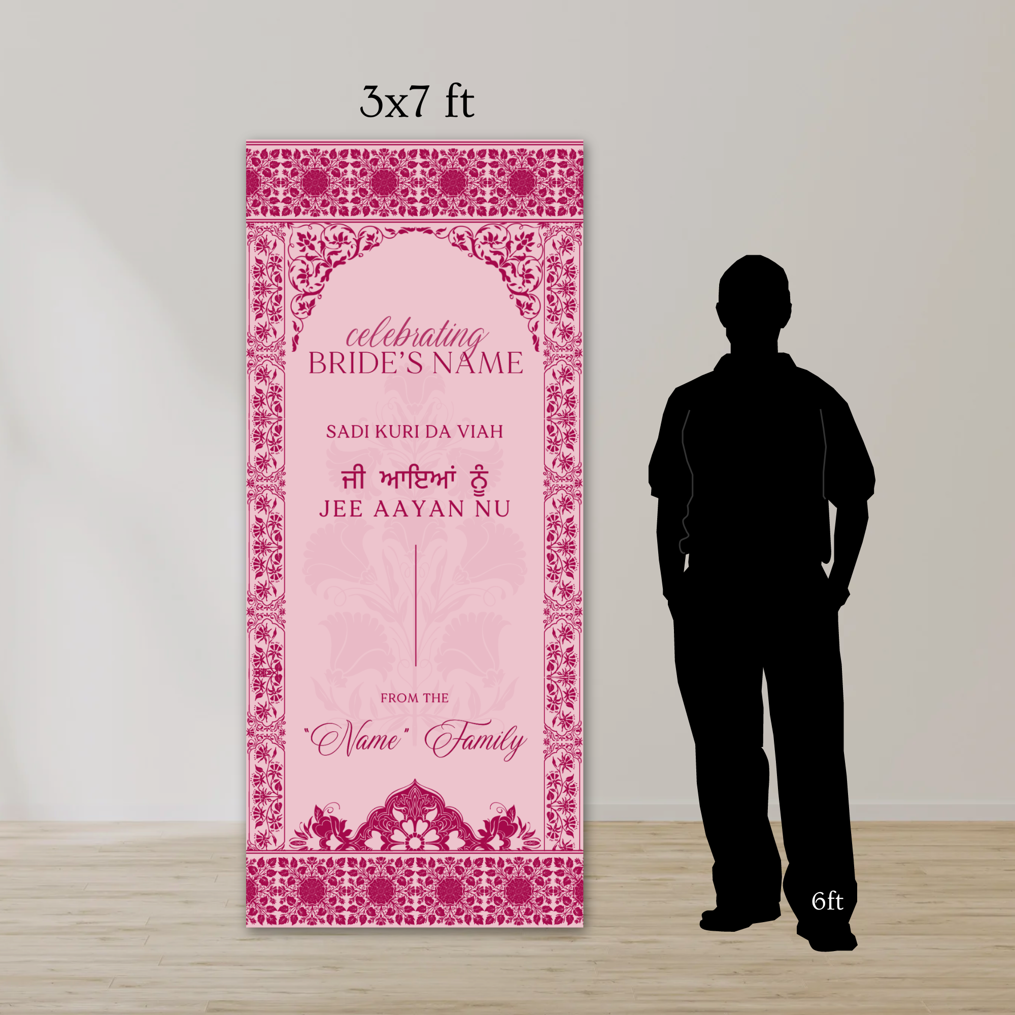 Wedding Week Sign (Large Panel)