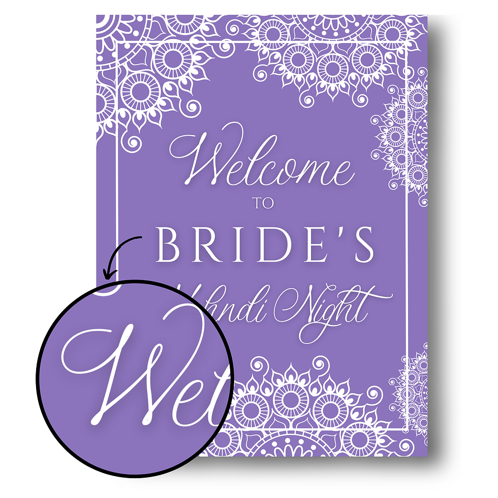 Thumbnail: Mandala Welcome Sign