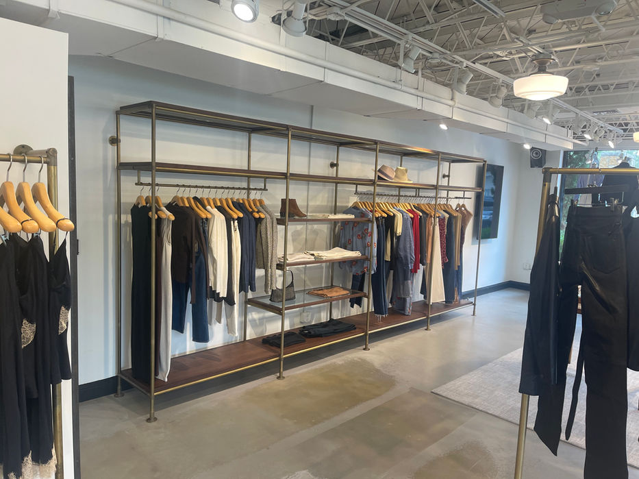 permanent retail installation by AllStar Exhibits