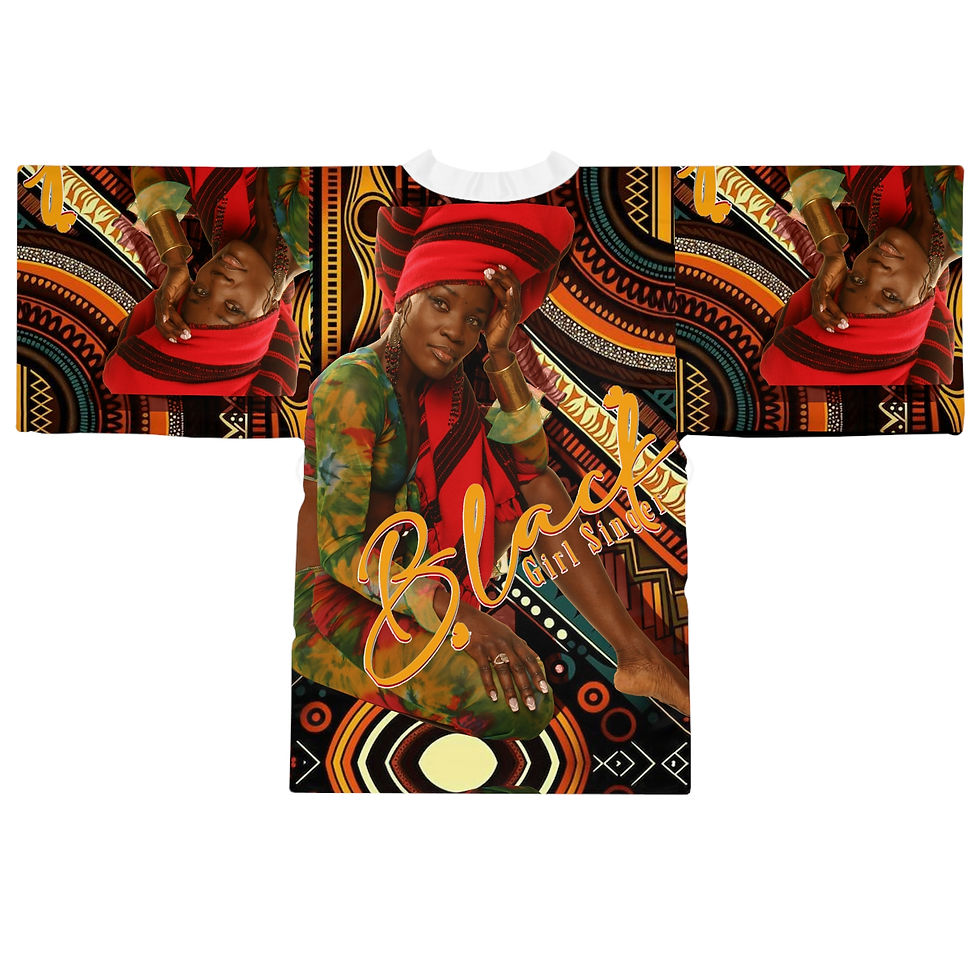 Thumbnail: Cultural Pride Long Sleeve Kimono Robe - Stylish and Comfortable