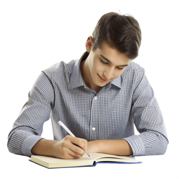 young-man-in-checkered-shirt-writing-in-a-notebook-at-desk-focused-on-studies-ideal-for-education-and-academic-themes-png.png