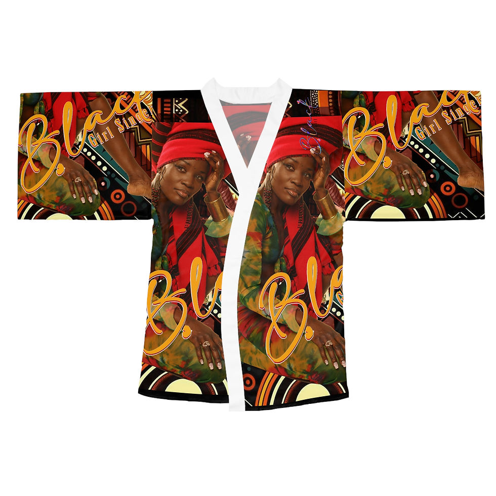 Thumbnail: Cultural Pride Long Sleeve Kimono Robe - Stylish and Comfortable