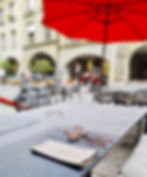 Terrasse in der Münstergasse